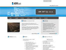Tablet Screenshot of abksoft.com.pl